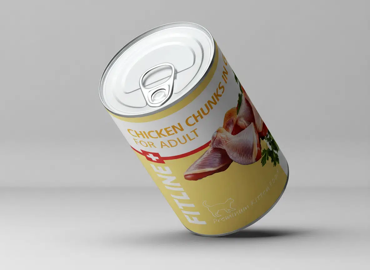 Tahılsız Tavuk Etli Yetişkin Kedi Yaş Mama Konservesi 400gr x12| Fitline Grain Free Chicken Adult Cat