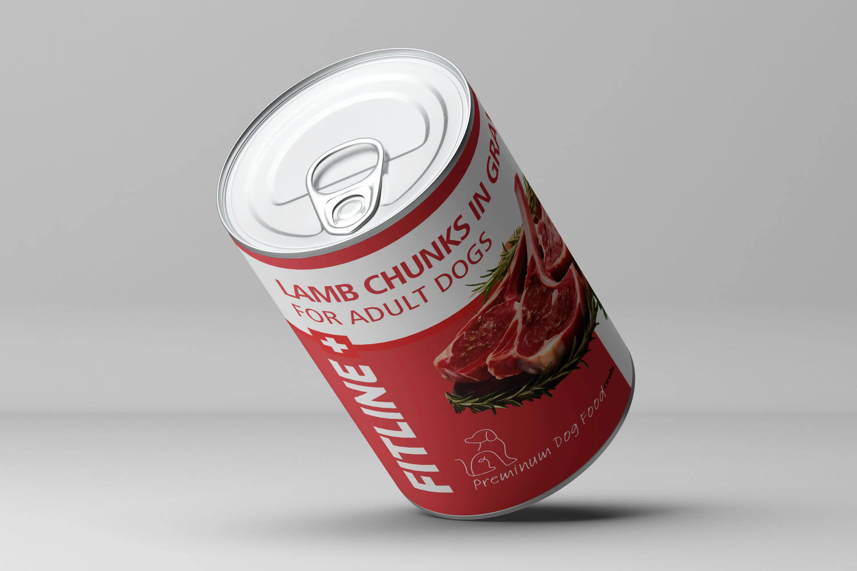 Tahılsız Kuzu Etli Yetişkin Köpek Yaş Mama Konservesi 400 gr x 12 | Fitline Grain Free Lamb Adult Dog