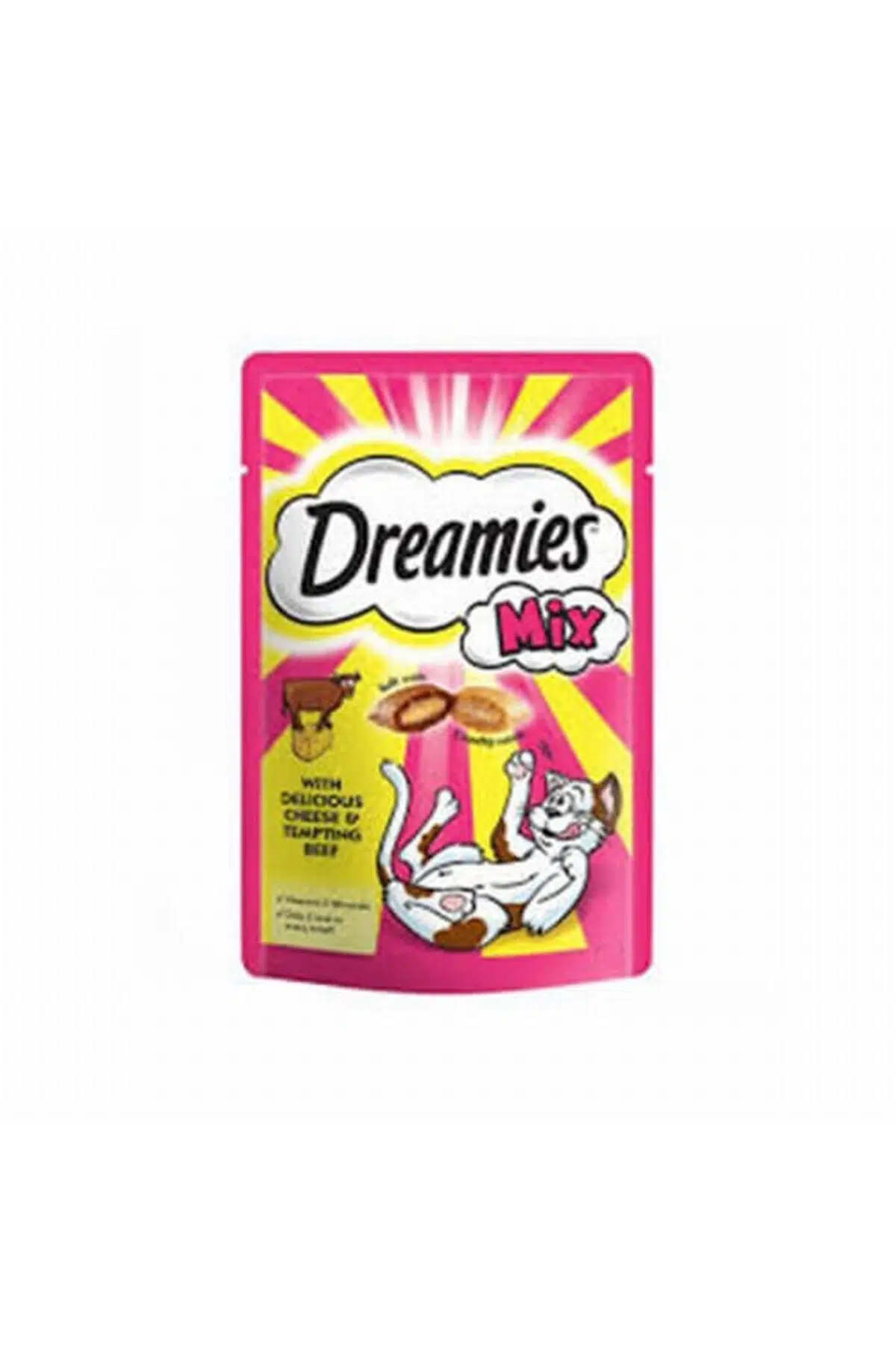 Dreamies Mix Sığır Etli Ve Peynirli Kedi Ödülü 60 gr