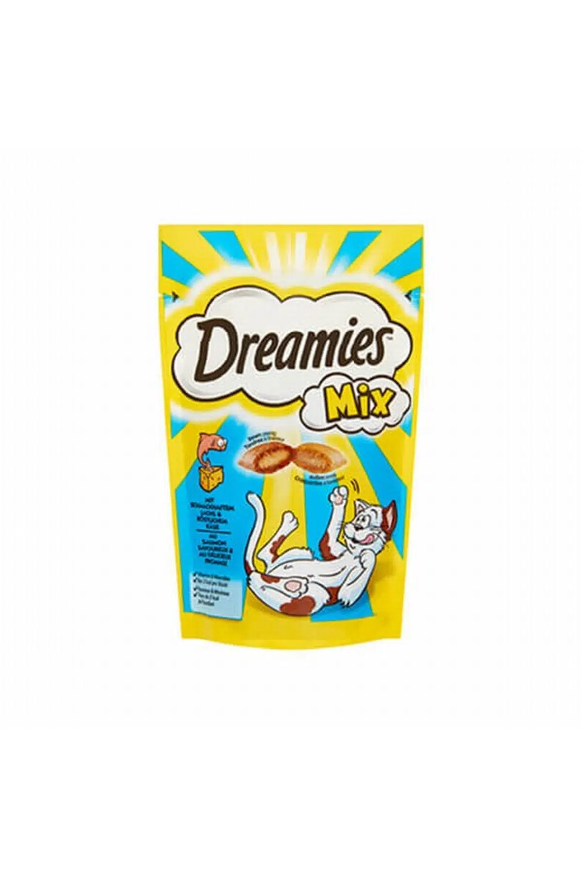 Dreamies Mix Somon Balıklı Ve Peynirli Kedi Ödülü 60 gr
