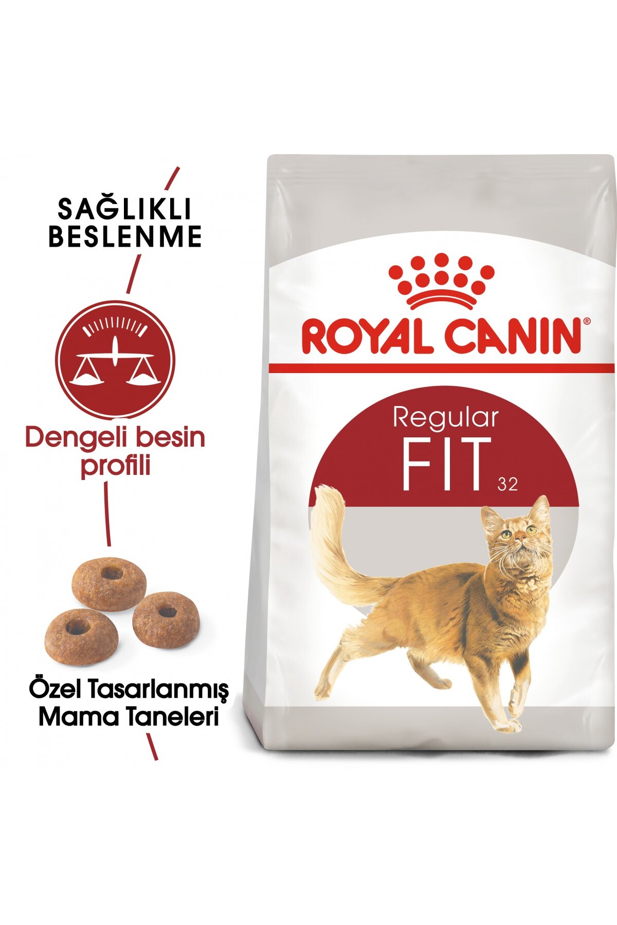 Fit 32 Yetişkin Kedi Maması 4 Kg