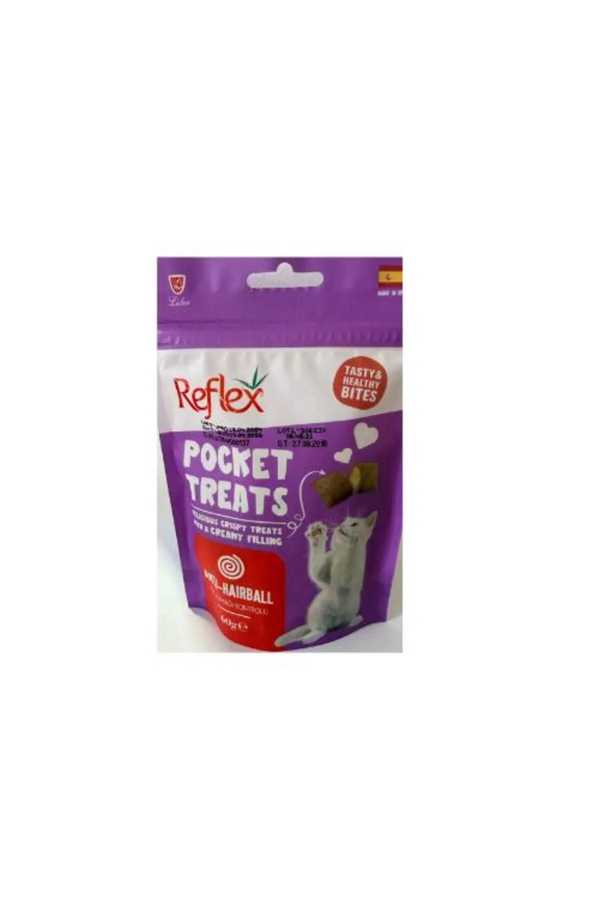 Reflex Pocket Treats Anti Hairball 60 gram Kedi Ödülü