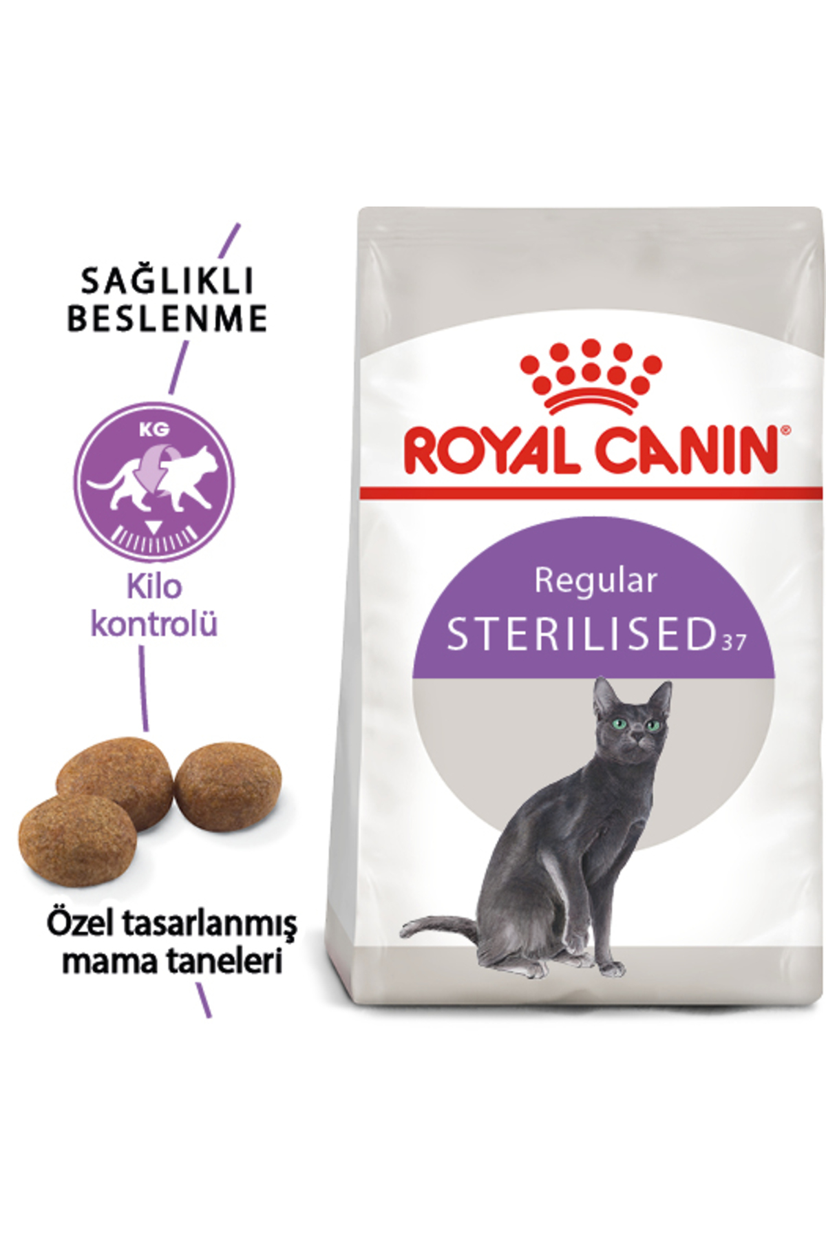 Sterilised 37 Kısırlaştırlmış Kedi Maması 4 kg
