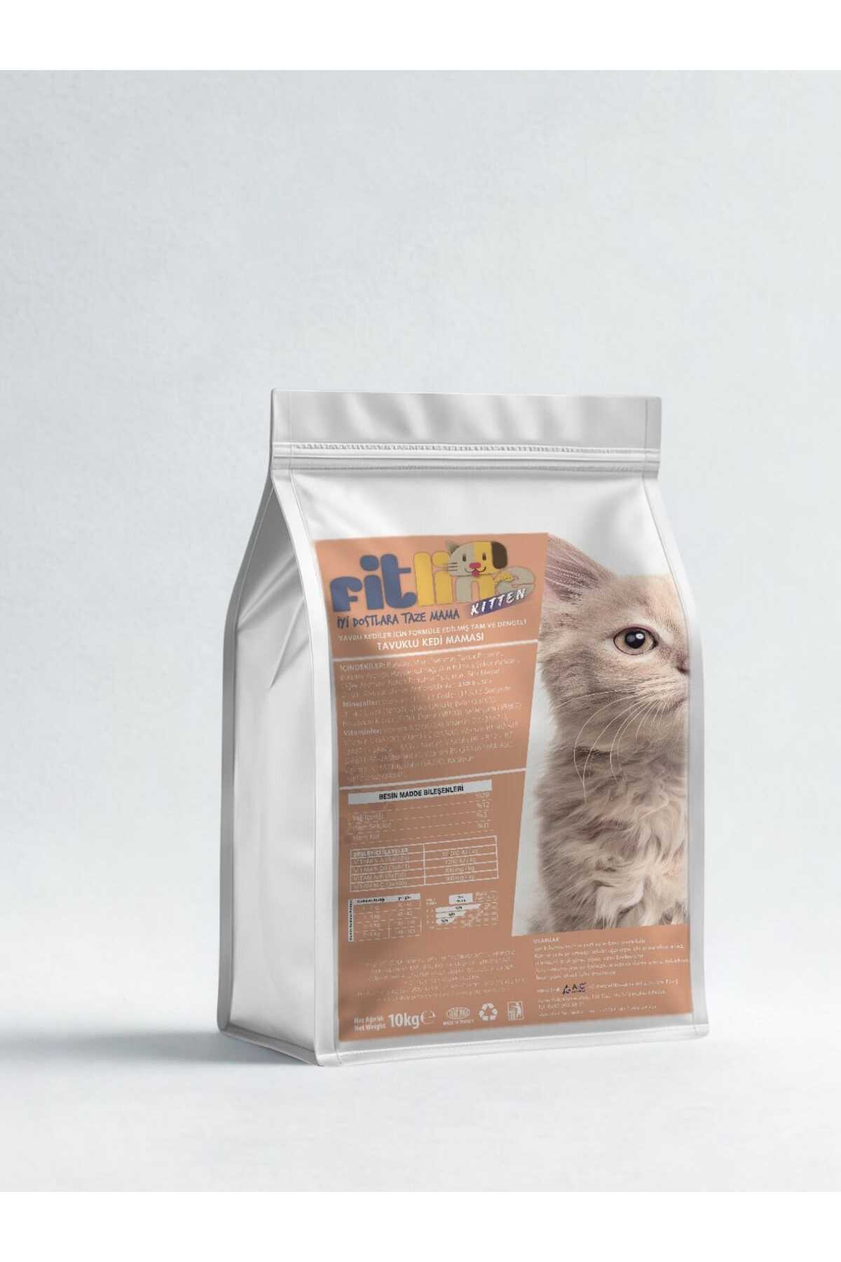 Tavuklu Yavru Kedi Maması 10 Kg