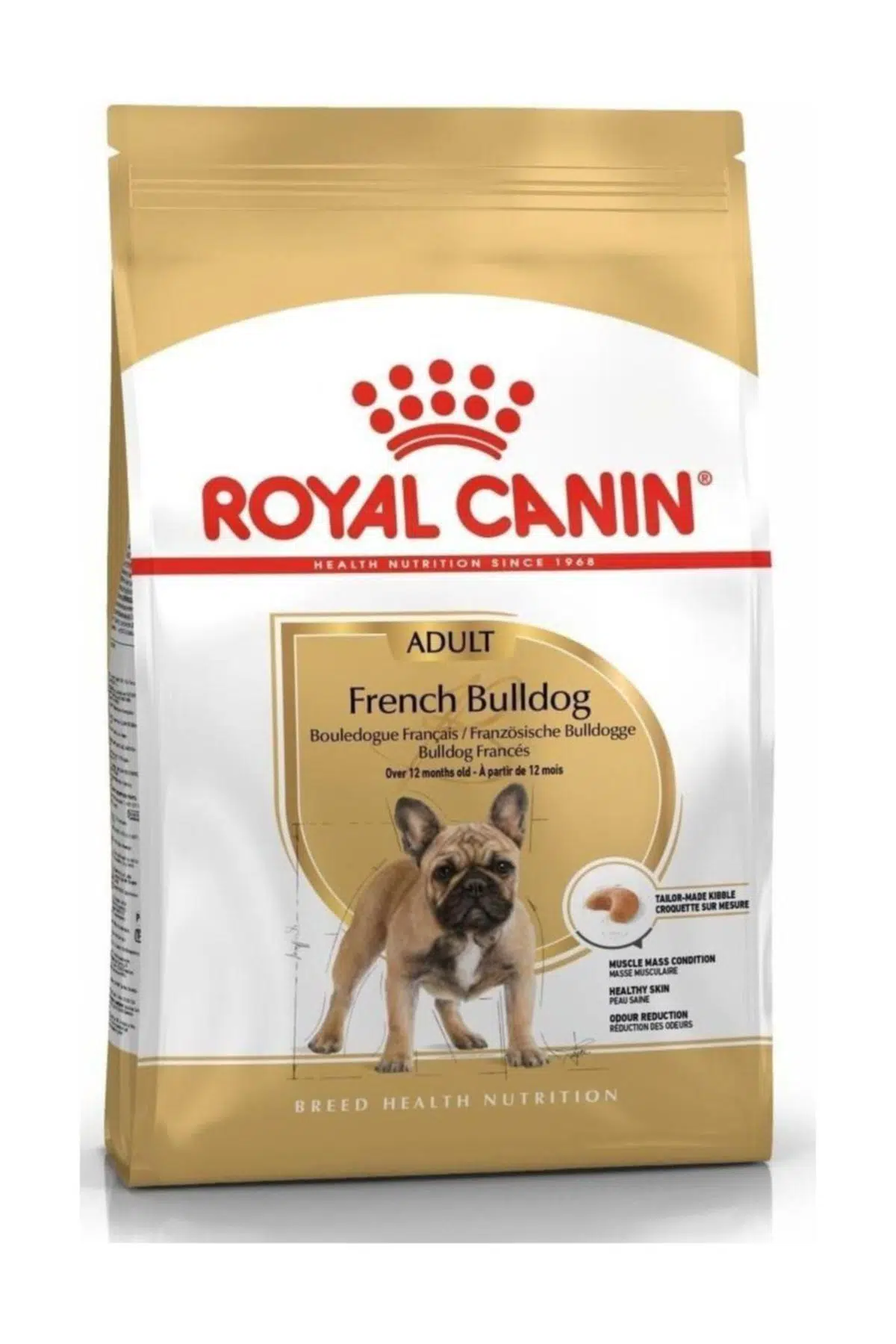 Yetişkin French Bulldog Irkına Özel Köpek Maması 3 kg (original)